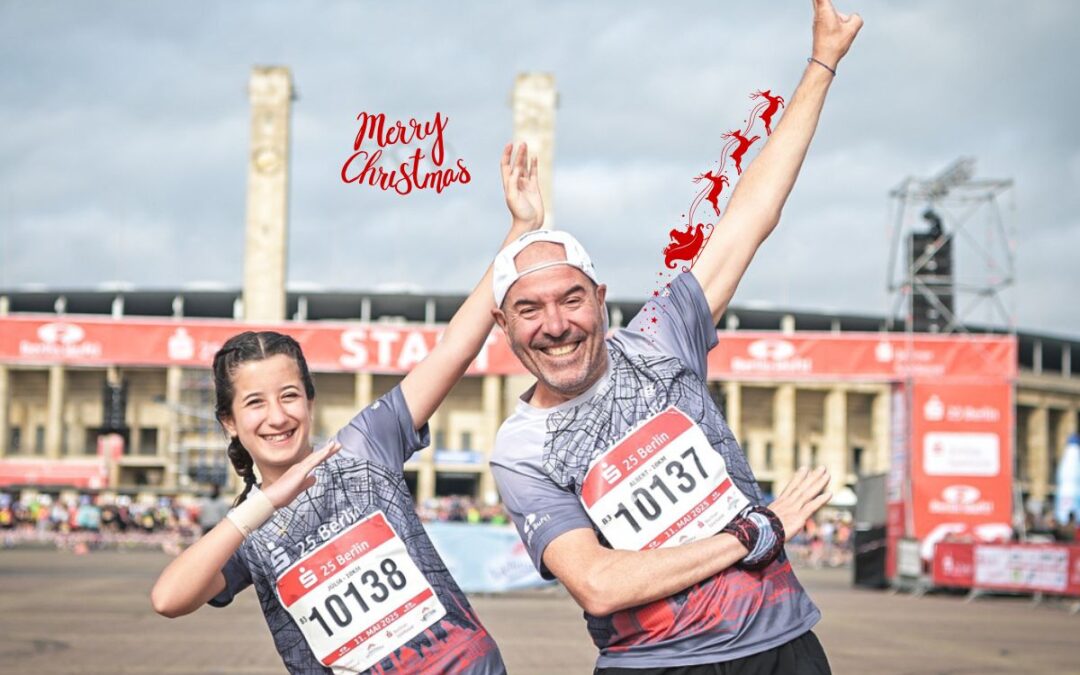 The finish line for 2025 has been reached: Berlin läuft! wishes you a Merry Christmas!
