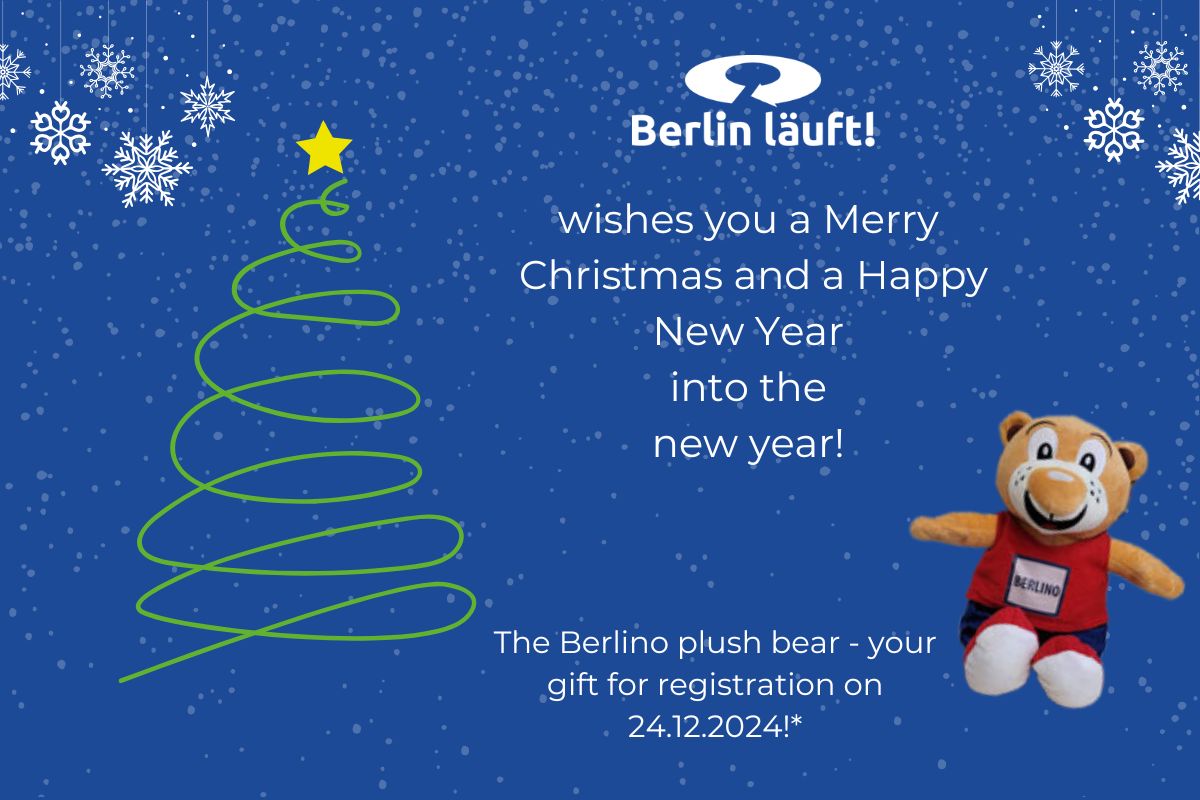 Christmas special: Register now for the “Berlinruns!” events now!