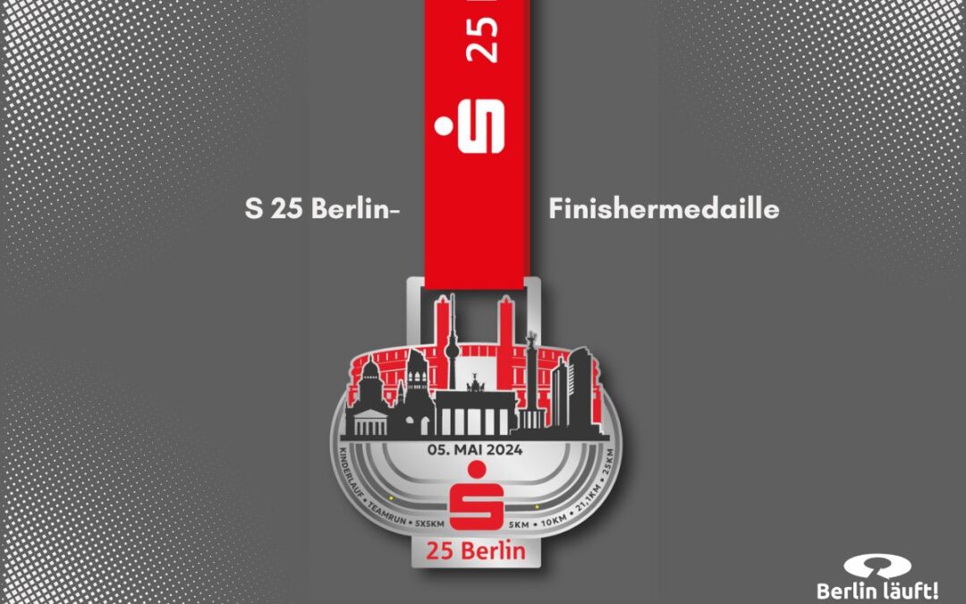 Die S 25 Berlin Medaille ist da! 