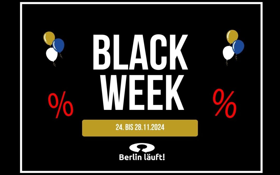 Black Week: Great offers from the “Berlin läuft!” series