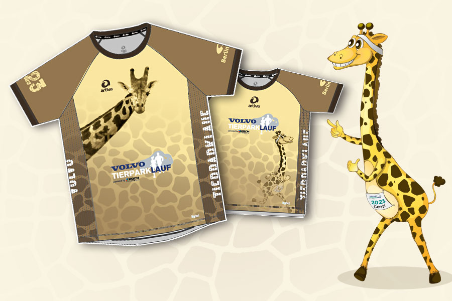 VOLVO Tierparklauf Event shirts