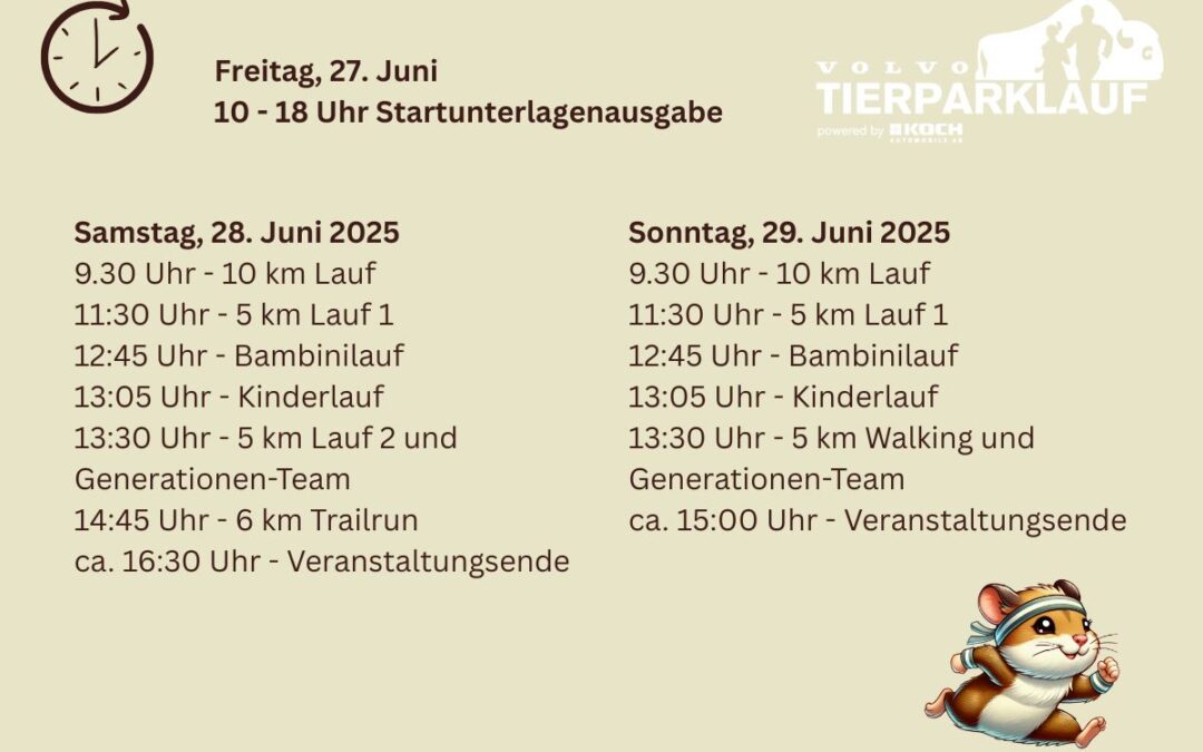 Ablaufplan 2025
