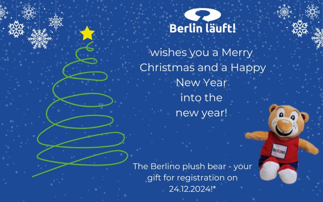 Christmas special: Register now for the “Berlinruns!” events now!