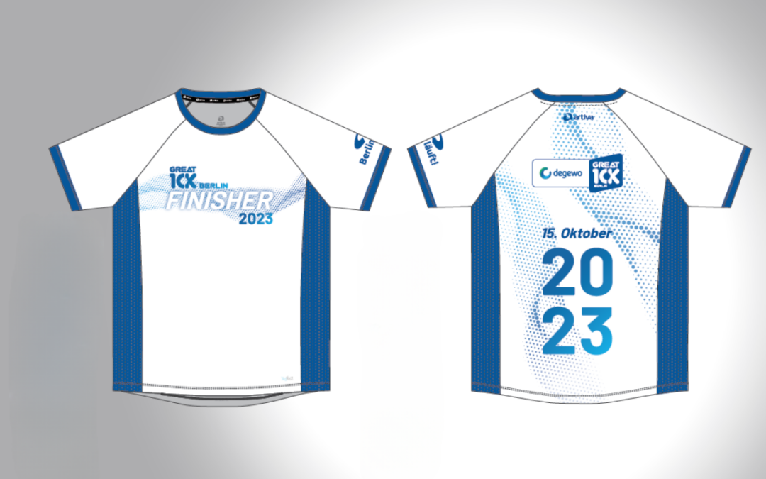 The degewo GREAT 10K event shirt is here!